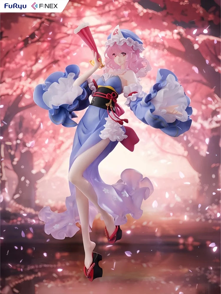 Original F:NEX Project Saigyouji Yuyuko 1/6 Scale Figure Toys Model Ornaments Gifts