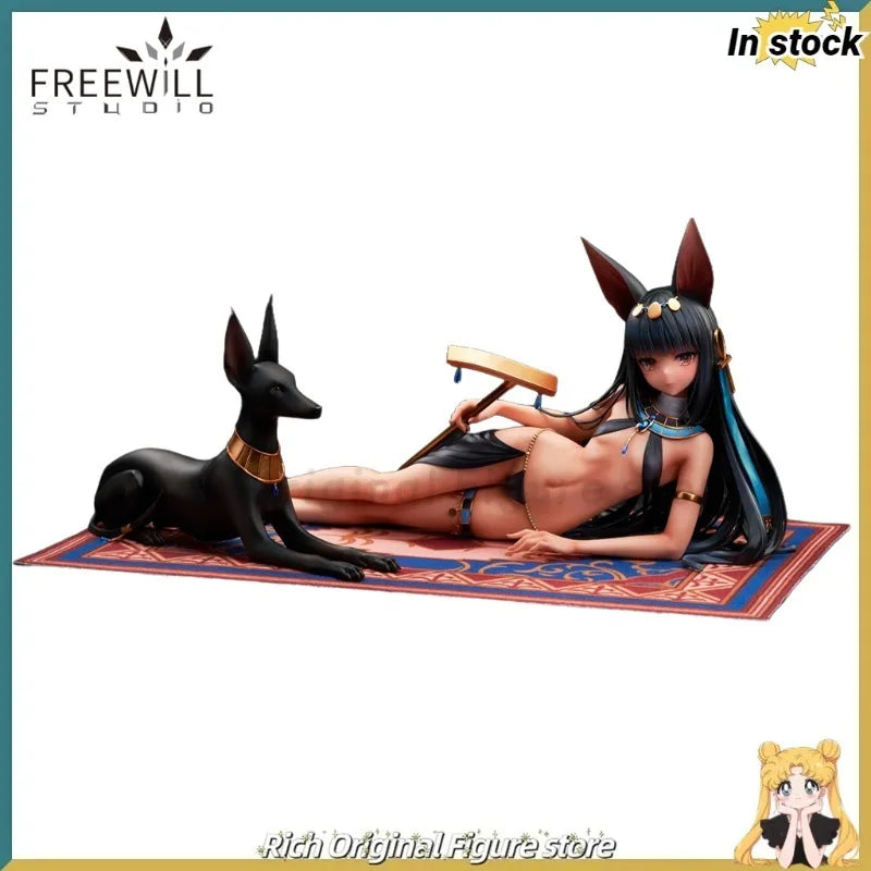 【 in Stock 】 Original FreeWillStudio Anubis' Brief Rest 1/7 Scale Anime Figure Model Toy