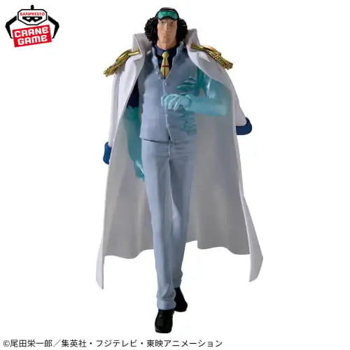 100% Genuine Bandai Namco Banpresto One Piece Logia The Borsalino Sakazuki Kuzan Pvc Figure Model Collector Ornament Toy Gift