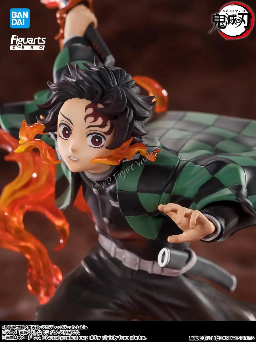 Bandai Officially Licensed Demon Slayer: Kimetsu no Yaiba Figuarts ZERO Tanjiro Kamado Purgatory ver  Genuine Original Toy Gift