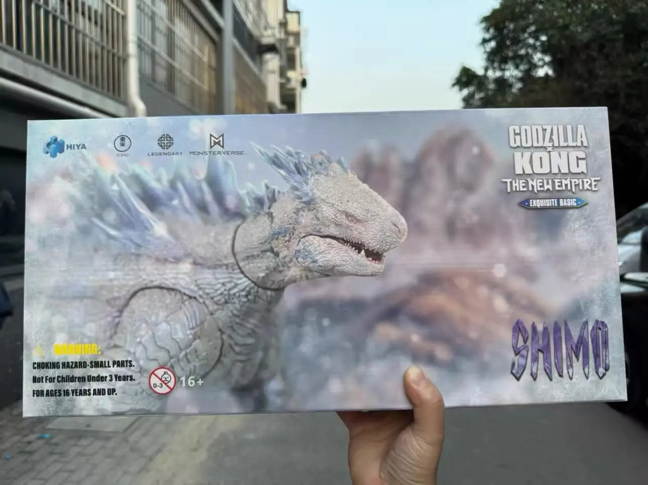 HIYA 17CM 6inches Action Figure Exquisite Basic Series Godzilla X Kong The New Empire Shimo Anime Model