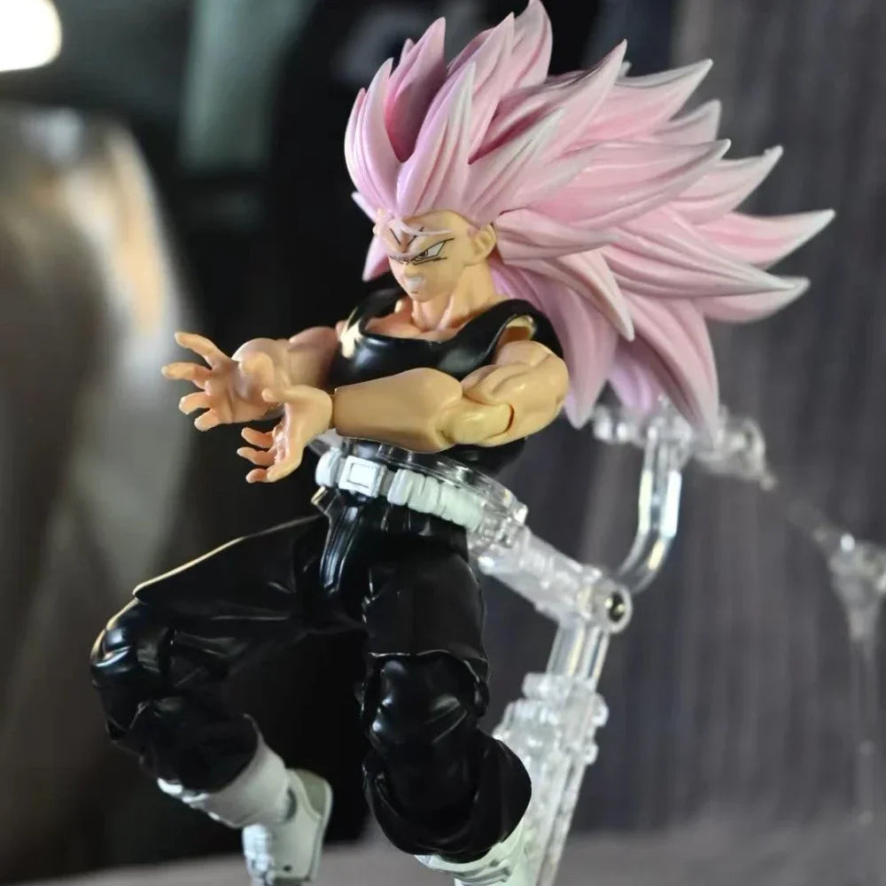 Fixed Version SSS Studio Dragon Ball Trunks Ssj3 S.H.F Figures SHF Dragon Son Super Saiyan 3 Anime Action Figure Toy Model Toy