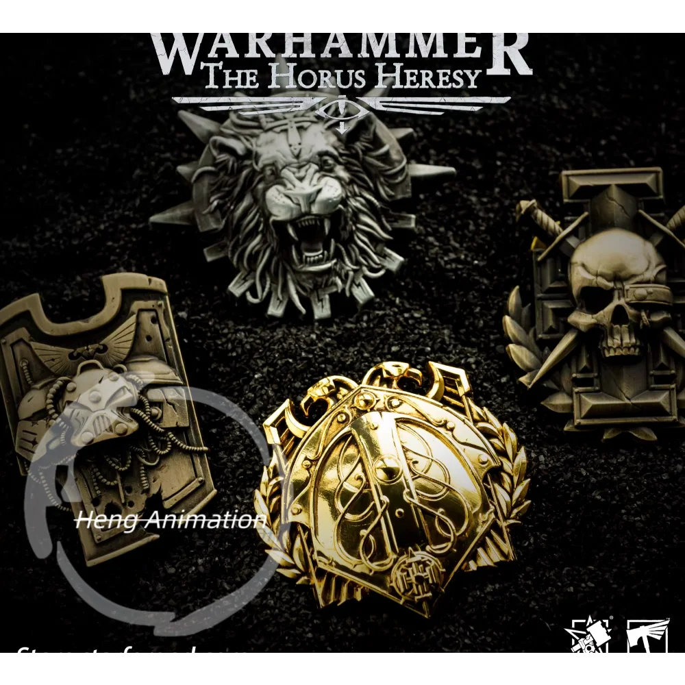 JOYTOY Star Forging Warhammer 40K Burning Galaxy - Honor Chapter Emblem Badge Peripheral Accessory, Cool and Stylish