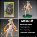 Anime Figure Elf Village 6th Villager Melm Elf 1/6 Scale 24cm Boxed Model Ornament for PC Case Anime Character Collectible