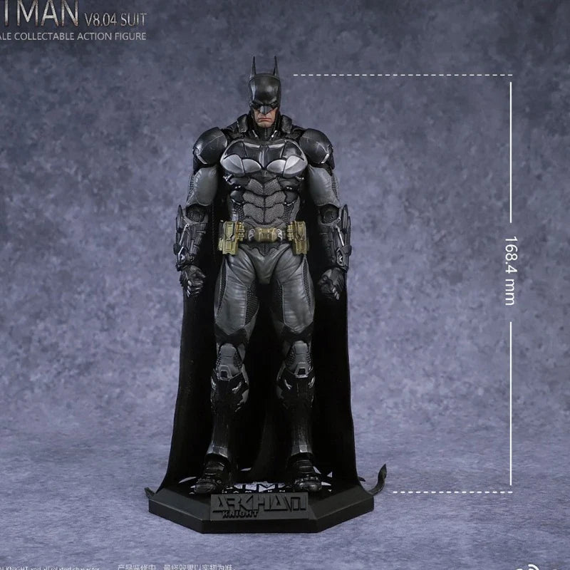 Original Lpzz Toys Arkham Knight Figure V8.04 Suit Batman 002 Deathstroke Dc Multiverse Superman Action Figures Model Custom Toy
