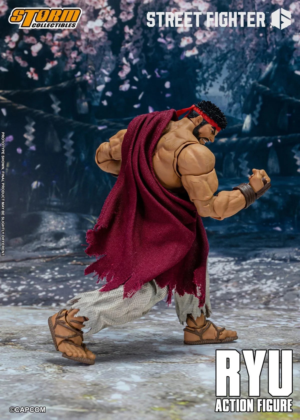 Storm Toys CPSF28 1/12 Scale Classic Fighting Game Characters Ryu Male Soldier Full Set For 6inchs Action Figure Model Toys