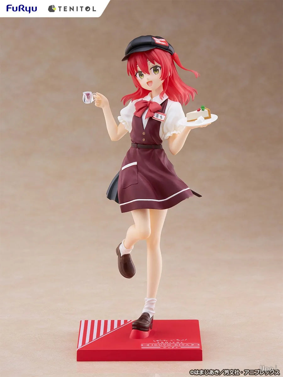 In Stock Original FURYU TENITOL Lonely Rock Kita Ikuyo Cafe Style Figure Model Toy Gift Ornament