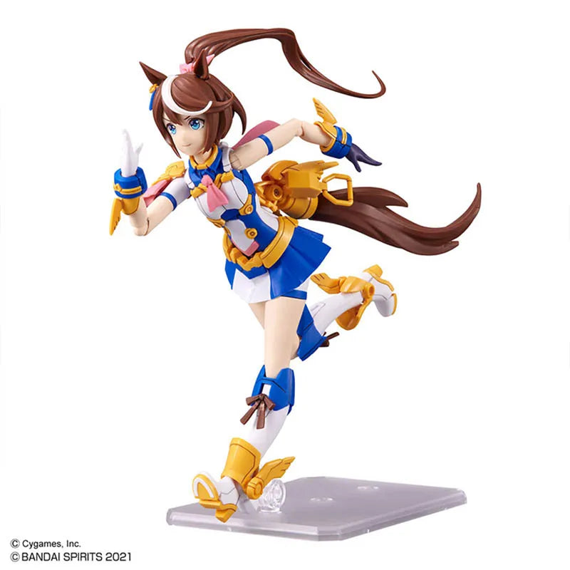 Bandai Umamusume Pretty Derby Model Kit 30MS Tokai Teio Anime Figures Action Figure Building Kit Collectibles Toys For Boys Gift