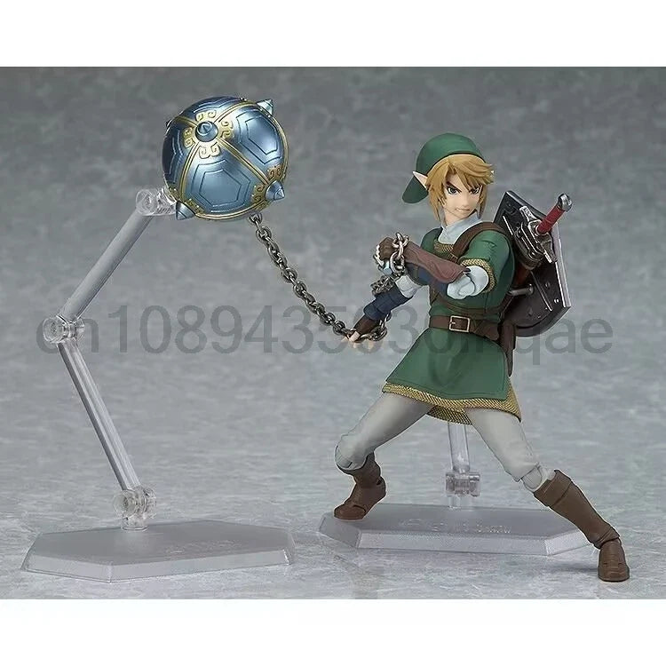 Luxury Skyward Sword Figma 320 Link Zelda Twilight Princess DX Ver. Breath Of The Wild Action Figure Model Toys Joint Movable
