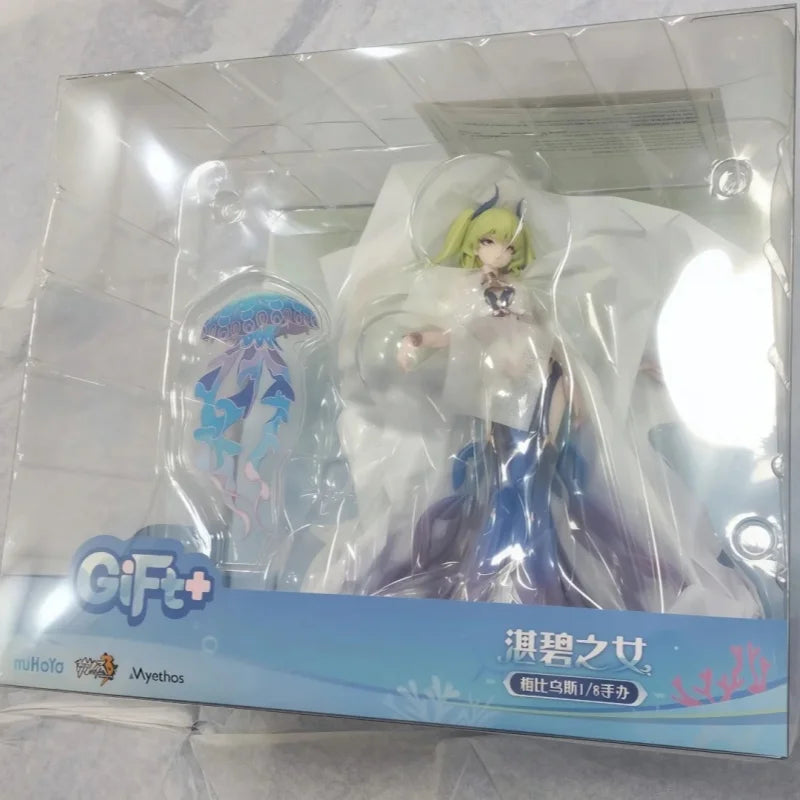 MiHoYo Mobius 1/8 Scale Complete Figure Honkai Impact 3rd Azure Daughter Ver Collectible Anime Statue For  Fans Desktop Decor