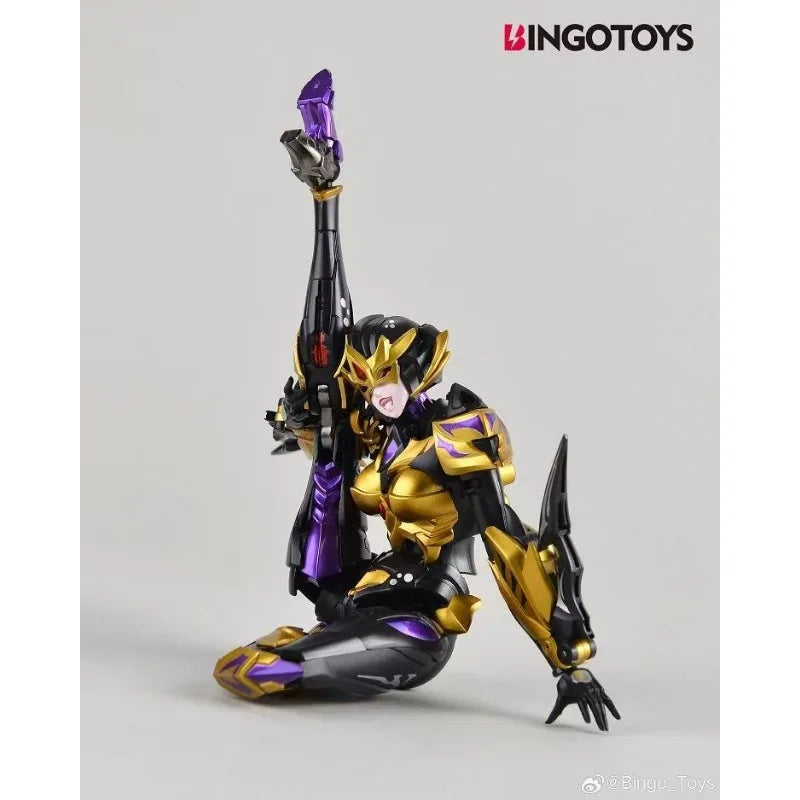 Bingo Toys Original Spider Girl BT-04 Spider Girl Transformation Toy Finished Product Model Collectibles Boy's Gift Deformation