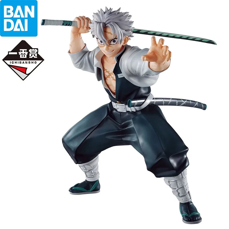 Auf Lager Bandai Ichiban Kuji Demon Slayer Kimetsu Hashira Training Sanemi Shinazugawa Anime Figur Actionmodell Spielzeug Geschenk