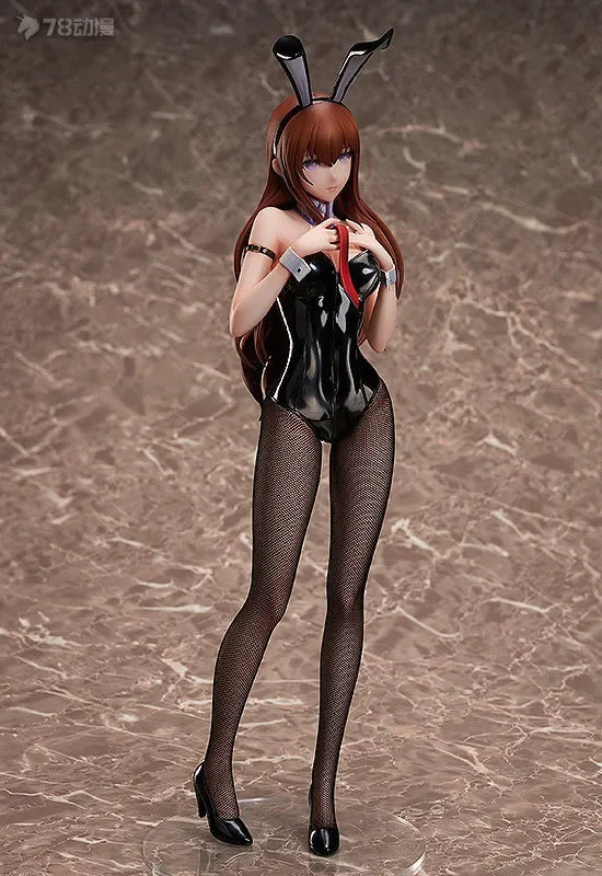 FREEing B-style Makise Kurisu Bunny Ver. 1/4 Scale 42cm 18+ Anime Sexy Bishoujo PVC Figure with Cloth Parts Action Figures toys