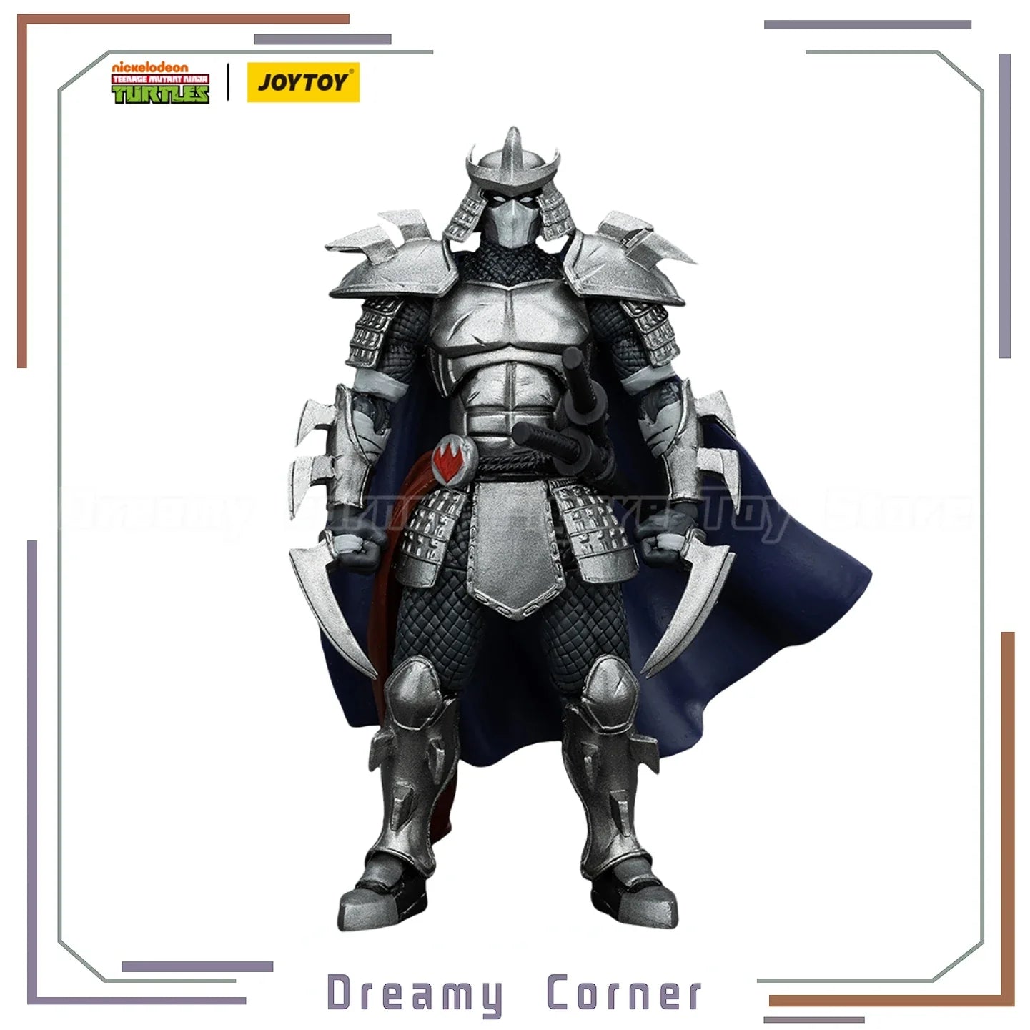 【In Stock】JOYTOY TMNT-Shredder 1/18 Action Figure Toy Model