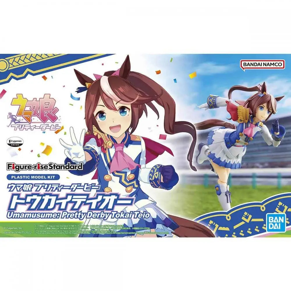 Original Genuine BANDAI Uma Musume Pretty Derby Figure-rise Standard FRS Tokai Teio Special Week Silence Suzuka Action Figure