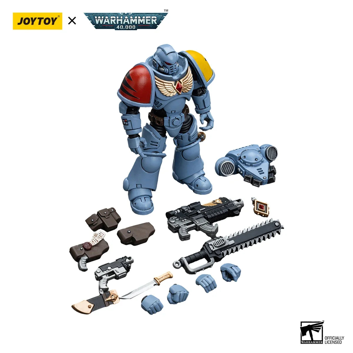 JOYTOY Warhammer 40K 1/18 Action Figures NEW Space Wolves Intercessors Anime Model Toy Gift