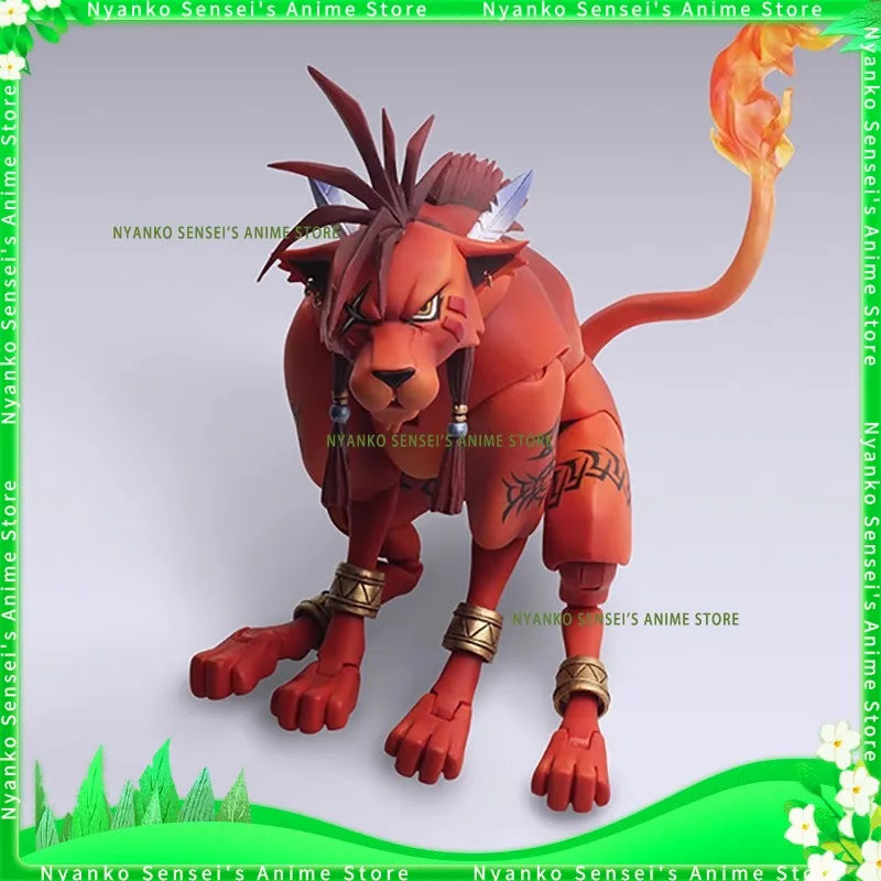 In Stock Square Enix Crimson 13 Tifa Claude Summoned beast Final Fantasy 7 BRING ARTS Mobile Action Figure Anime Model Toy