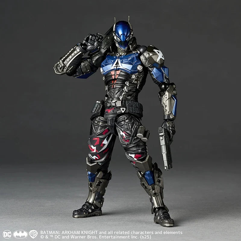 Original Kaiyodo Revoltech Amazing Yamaguchi Batman Arkham Knight Ver 1.5 In Stock Anime Action Collection Figures Model Toys