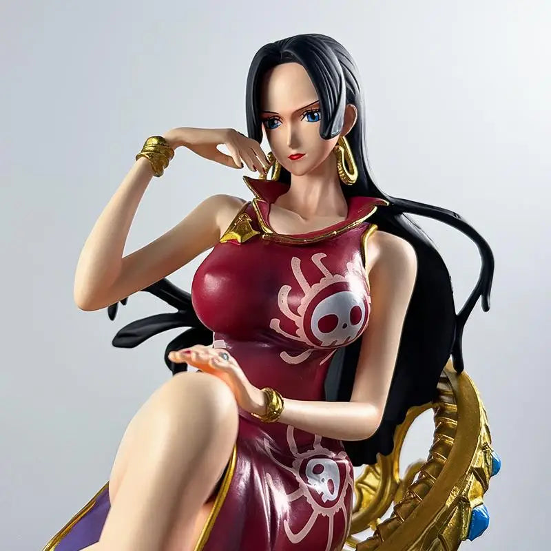One Piece JT Studio Boa Hancock (Throne Empress) 26cm Anime Statue – Fully Painted Deluxe Articulated Figure | Collectible Model