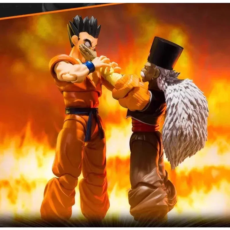 【In-stock】Bandai SHF Earth Warrior in Dragon Ball Z Yamucha Leping Anime Character Action Figure Collection Toy