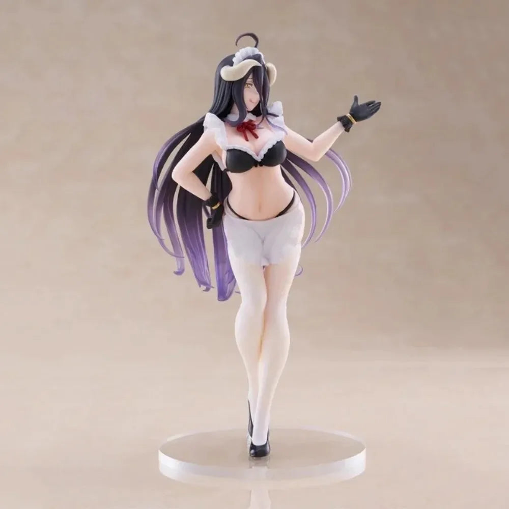 In Stock TAITO Original Genuine Anime Overlord IV Albedo Coreful Figure Maid Ver 14cm Collections Models Toy Coreful Figure Gift