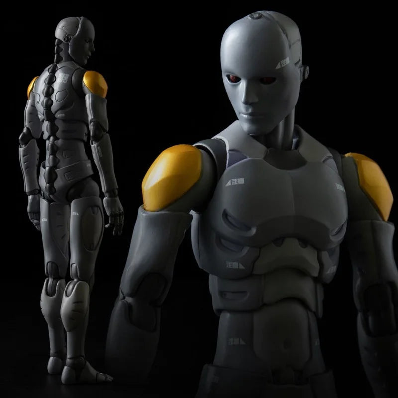 Heavy Industries Synthetic Human Figur 1/12 Maßstab Sammlerstücke Männer 1000Toys Testroboter Körper 6 Zoll Männer Soldaten Actionfiguren
