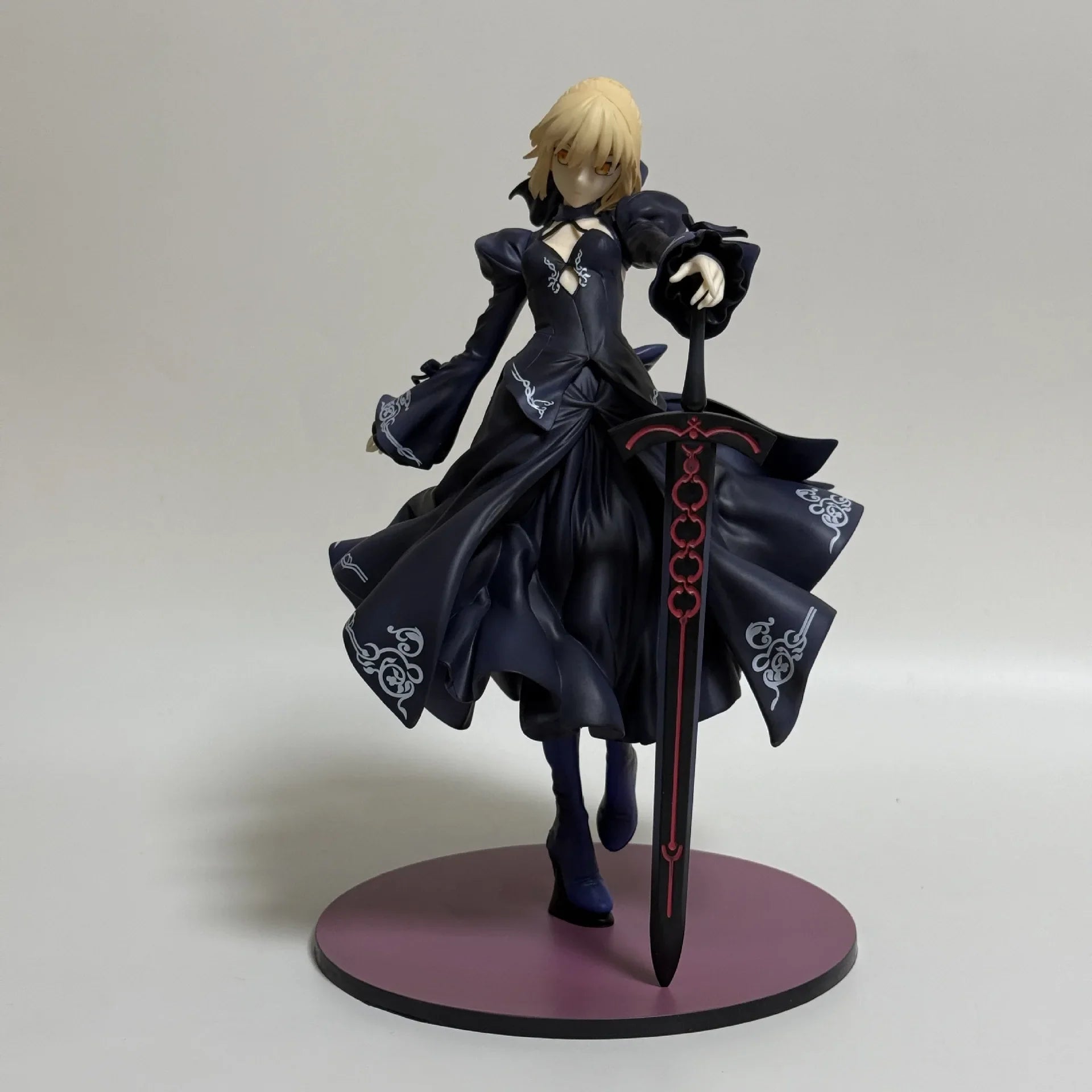 24cm Fate Grand Order Altria Pendragon Saber Alter Anime Girl Figure Model Statue Boy Collection Desktop Decoration Ornament Toy