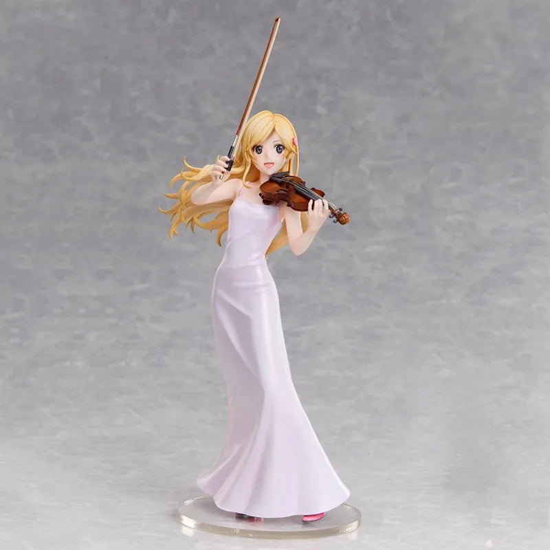 Your Lie in April Kaori Miyazono 100% Original echte 250mm PVC Action Anime Figur Modell Spielzeug Figuren Sammlung Puppe Geschenk