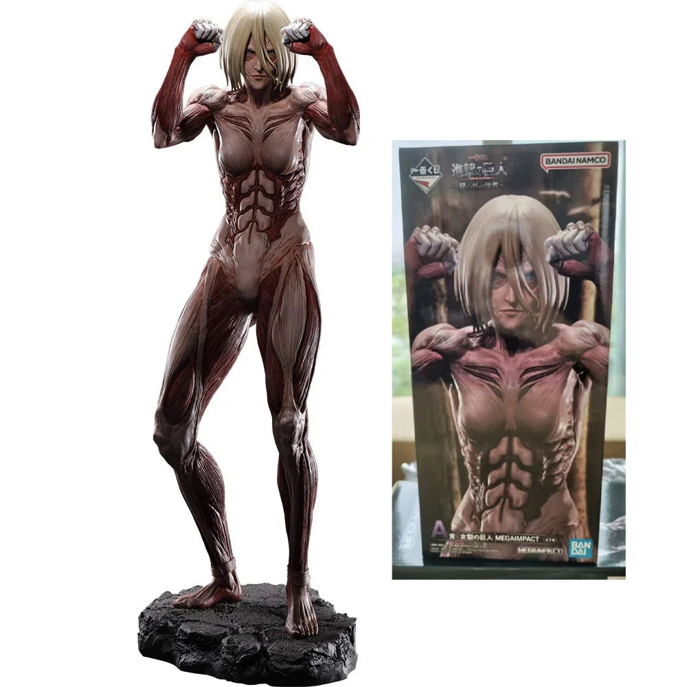Original in Stock Bandai Spirits Ichiban Kuji Shingeki No Kyojin The Final Season Annie Leonhart Megata No Kyojin Anime Figure