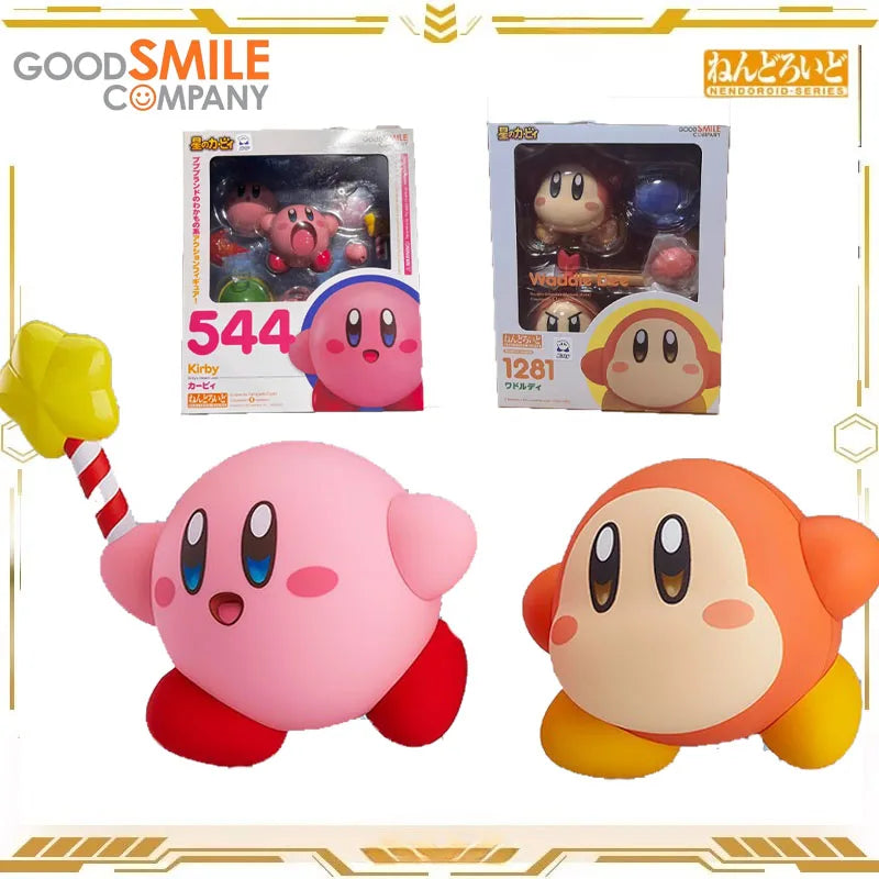 GSC Good Smile Nendoroid Original Kirby 544 Wadou Rudy 1281 Action Figure Toys for Boys Girls Gift Collectible Ornaments
