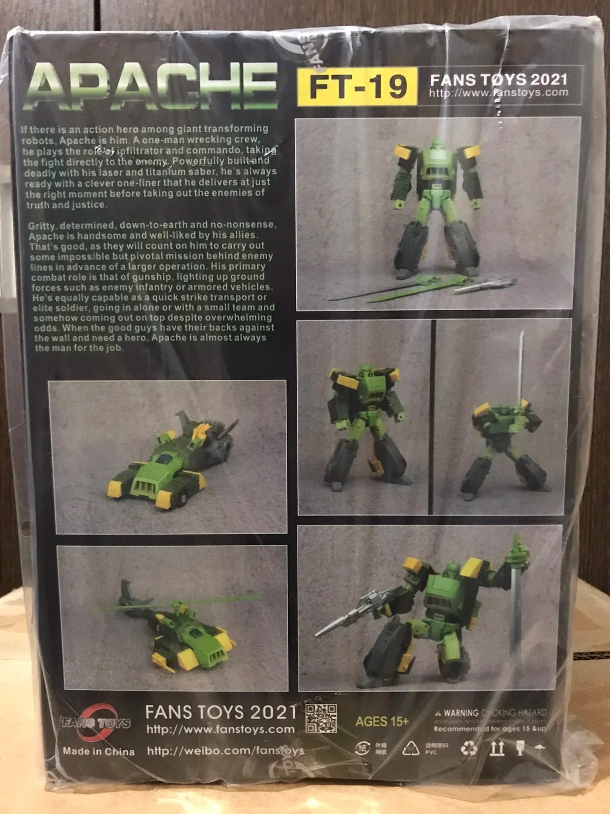 Deformationsspielzeug von Drittanbietern FansToys FT-19 Spring Three Warrior