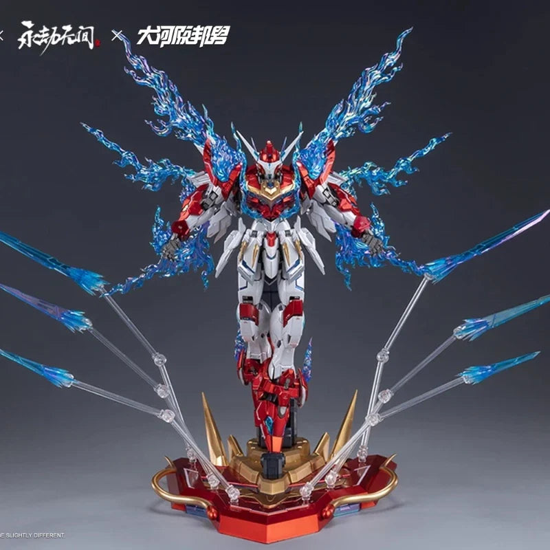 Naraka Bladepoint 1/15 Dragon Call Mecha Model Kit Assembly Toy Action Figure With Flame Effect Parts Game Model Toy Gamer Gift