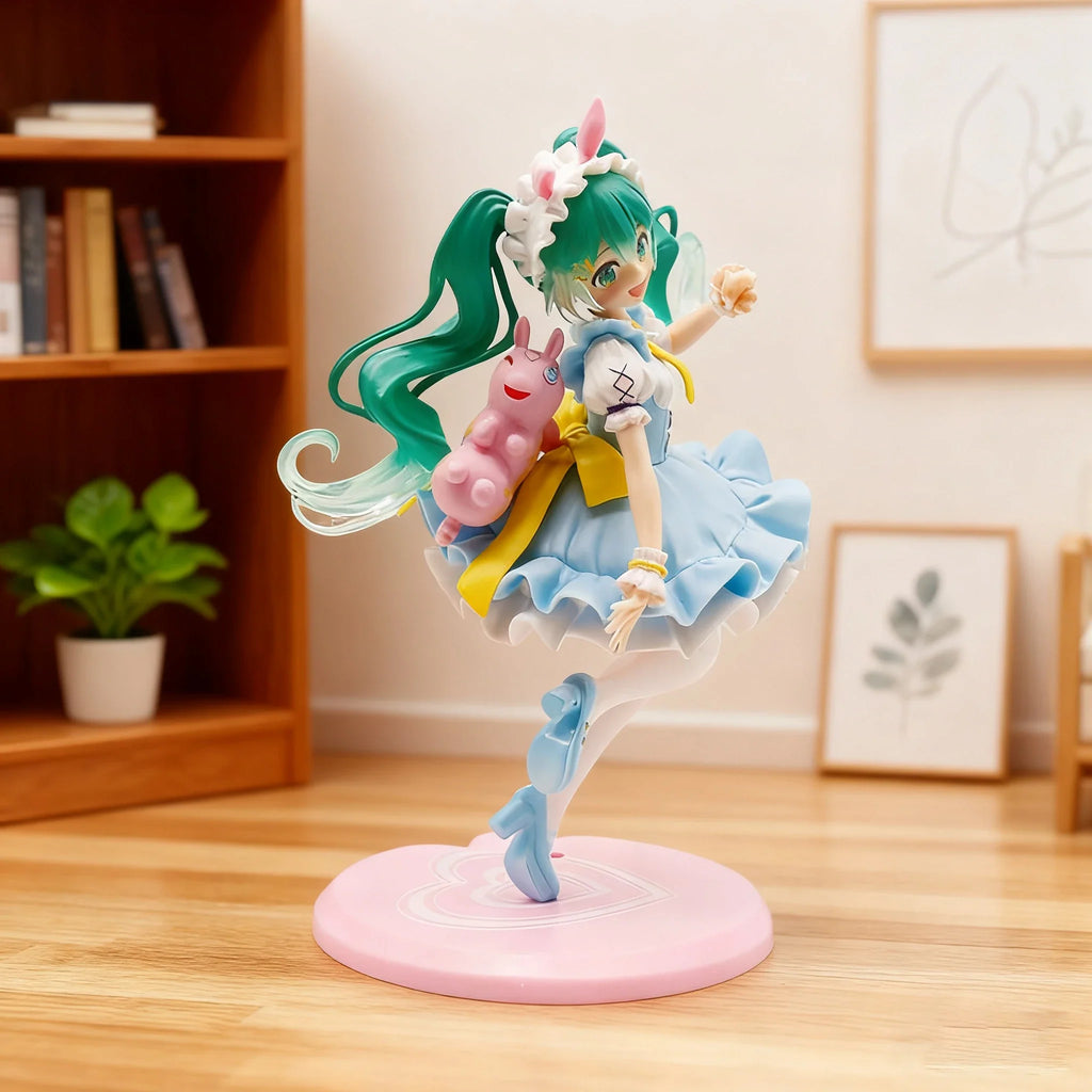 Hatsune Miku Fairy Tale Princess Handmade Anime Future Sweet and Cute Girls Anime Peripheral Model Bedroom Desktop Decoration