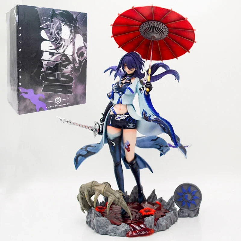 25cm Honkai Impact 3rd Mei Raiden Anime Figure Houkai Gakuen Kiana Kaslana Action Figure Acheron Figurine Adult Model Doll Toys