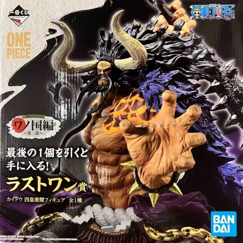 In Stock Original Bandai Ichiban Prize One Piece LASTReward Kaidou Action Figures Animation Toy Gift Model Collector Anime Hobby