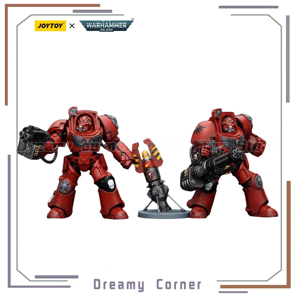 【In Stock】JOYTOY Warhammer 40K Blood Angels Terminator Squad 1/18 Action Figures Toys Model Collection Ornaments