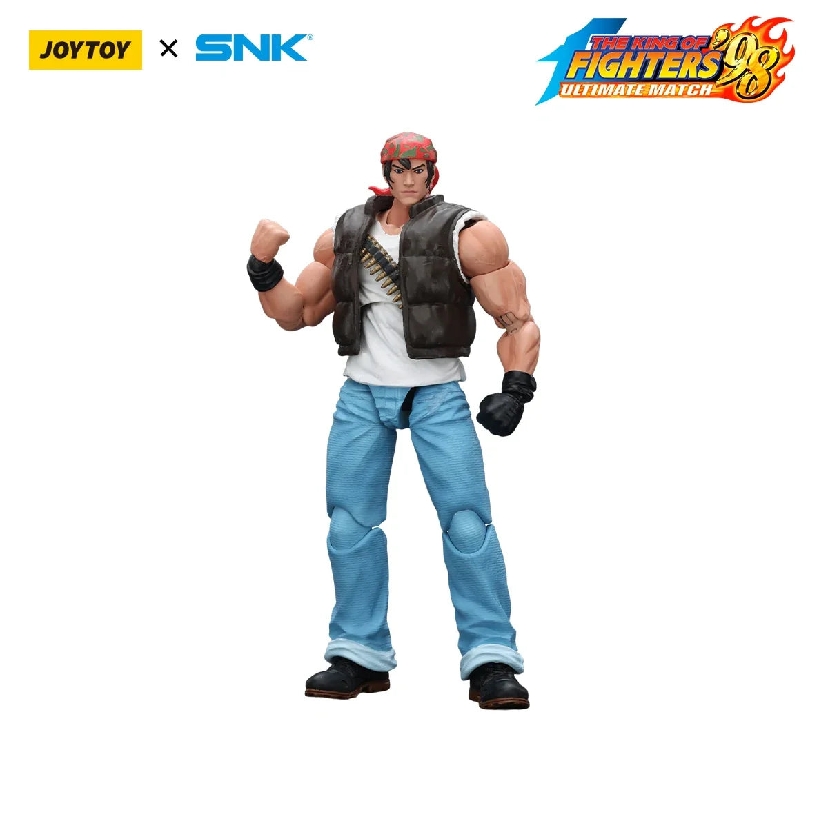 [Pre-order]JOYTOY SNK Action Figure 1/18 KOF'98UM Ikari Warriors Team 3PCS Model birthday