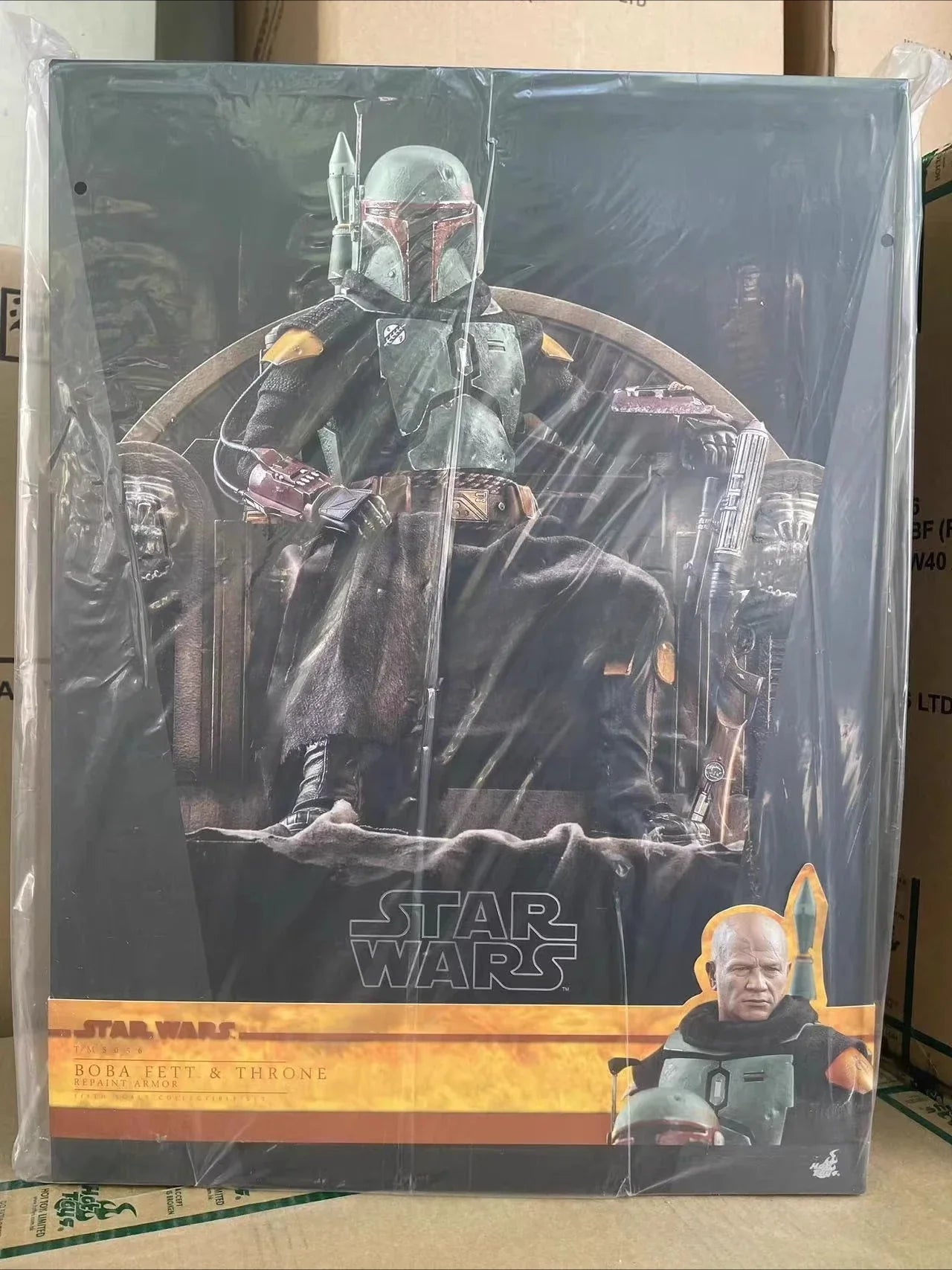 [In Stock] HT Hottoys Star Wars TMS056 Boba Fett Throne Moving Soldier Set Model Figure