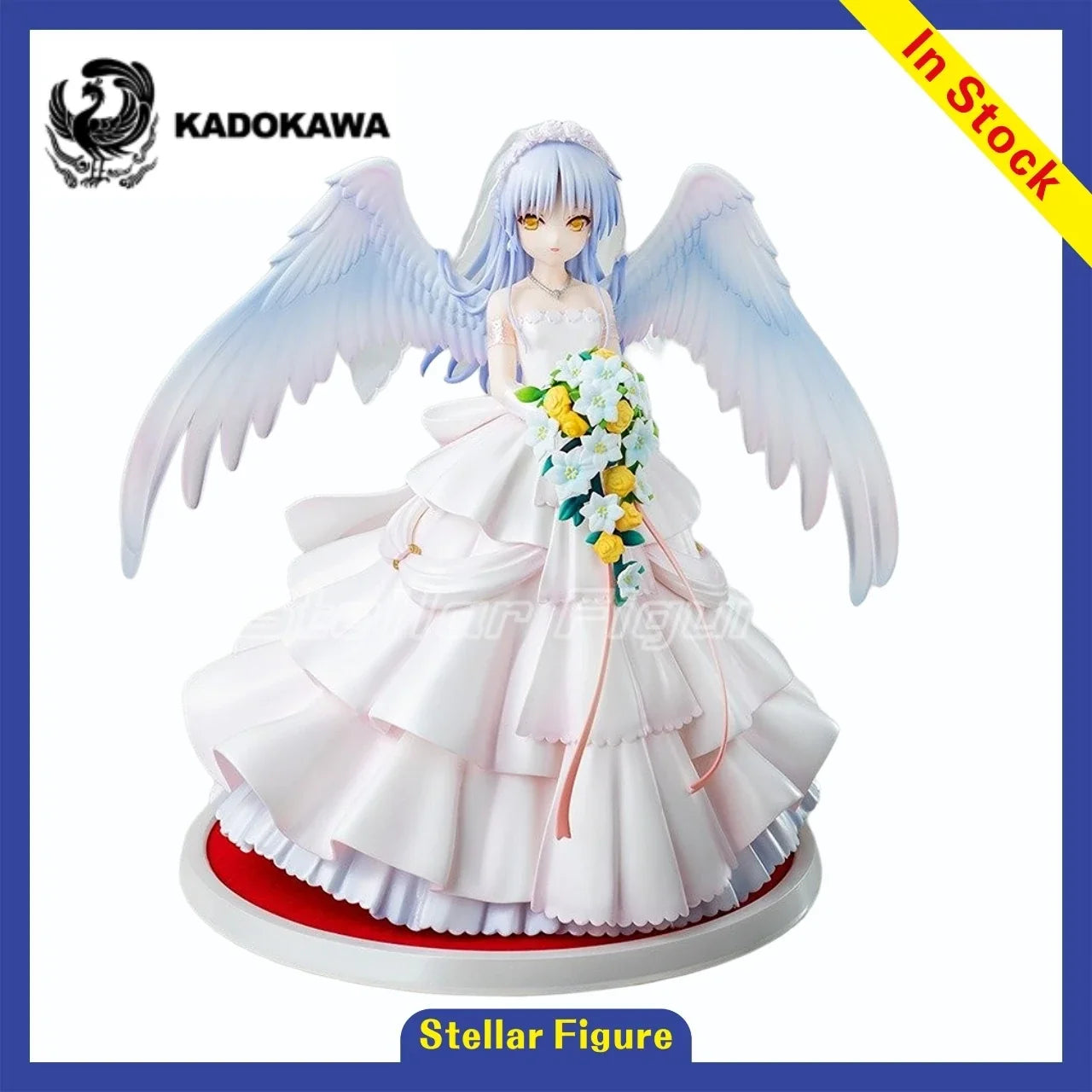 【SF】In Stock Original Emontoys KADOKAWA KDcolle Angel Beats Tachibana Kanade 1/7 Scale Figures Model Collection Anime