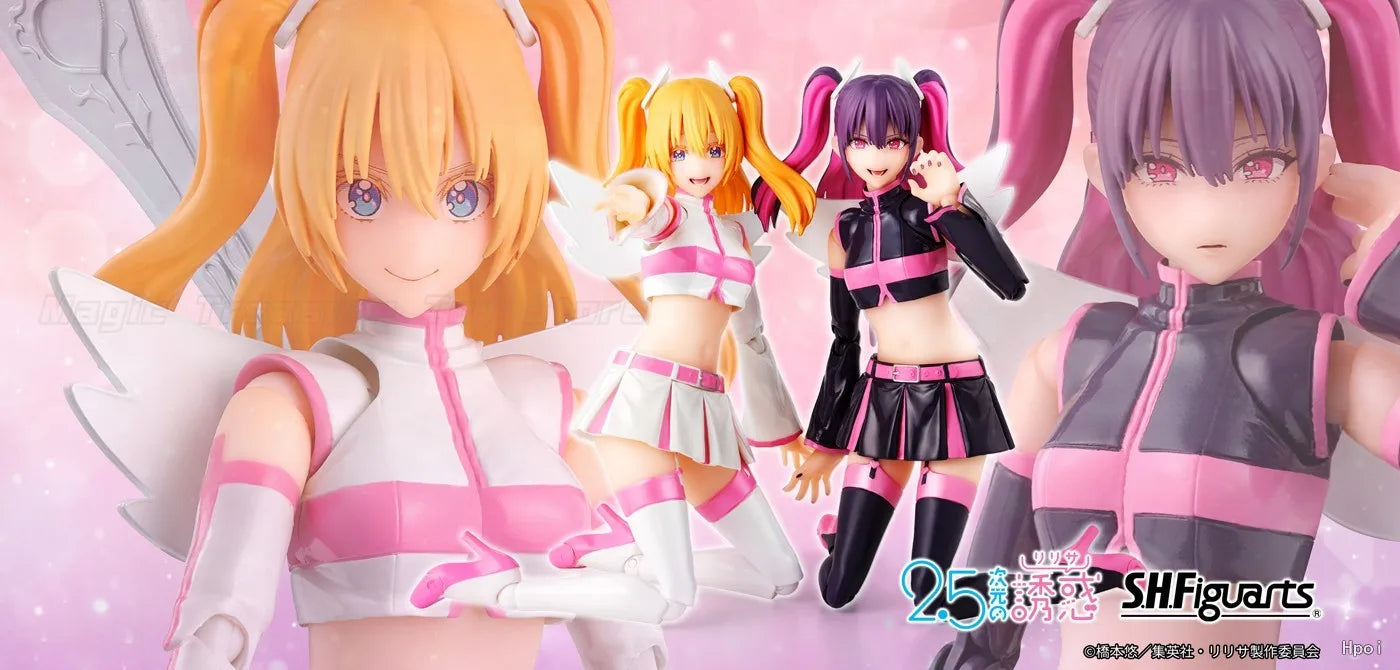 【In stock】Original Bandai S.H.Figuarts 2.5 Dimensional Seduction RIRISA AMANO Action Figure Model Toy Gift