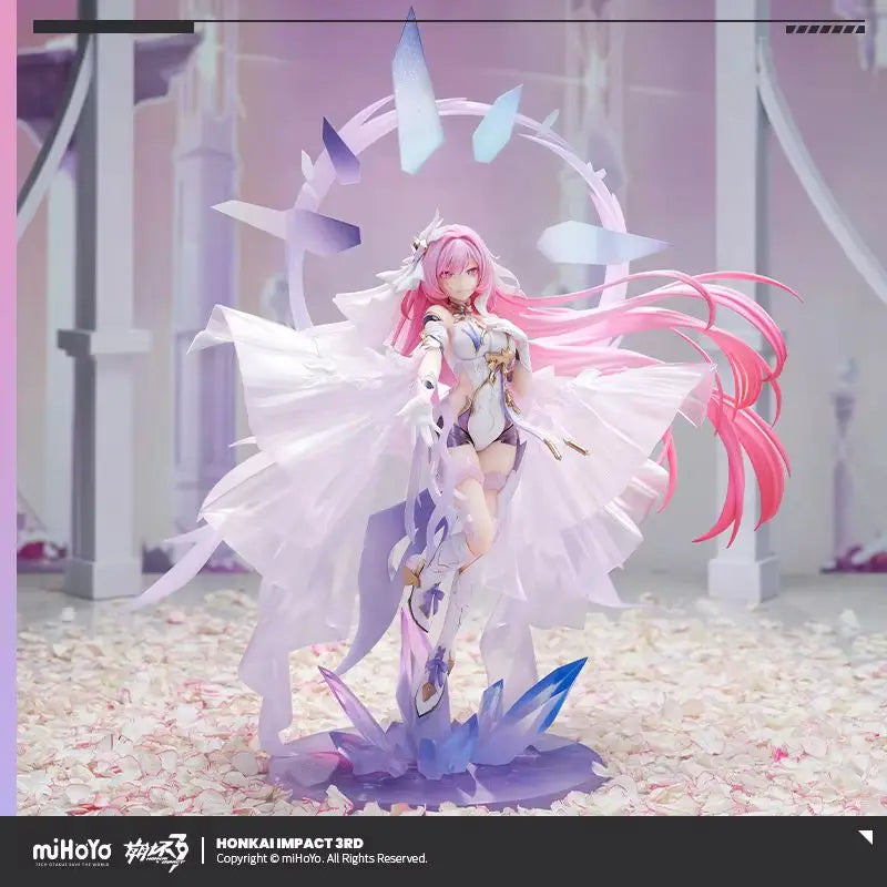 ‌miHoYo Honkai Impact 3‌ Elysia Herrsciler Of Human: Ego 1/7 Genuine Action Figure 28cm Desktop Decoration Game Peripheral Gifts