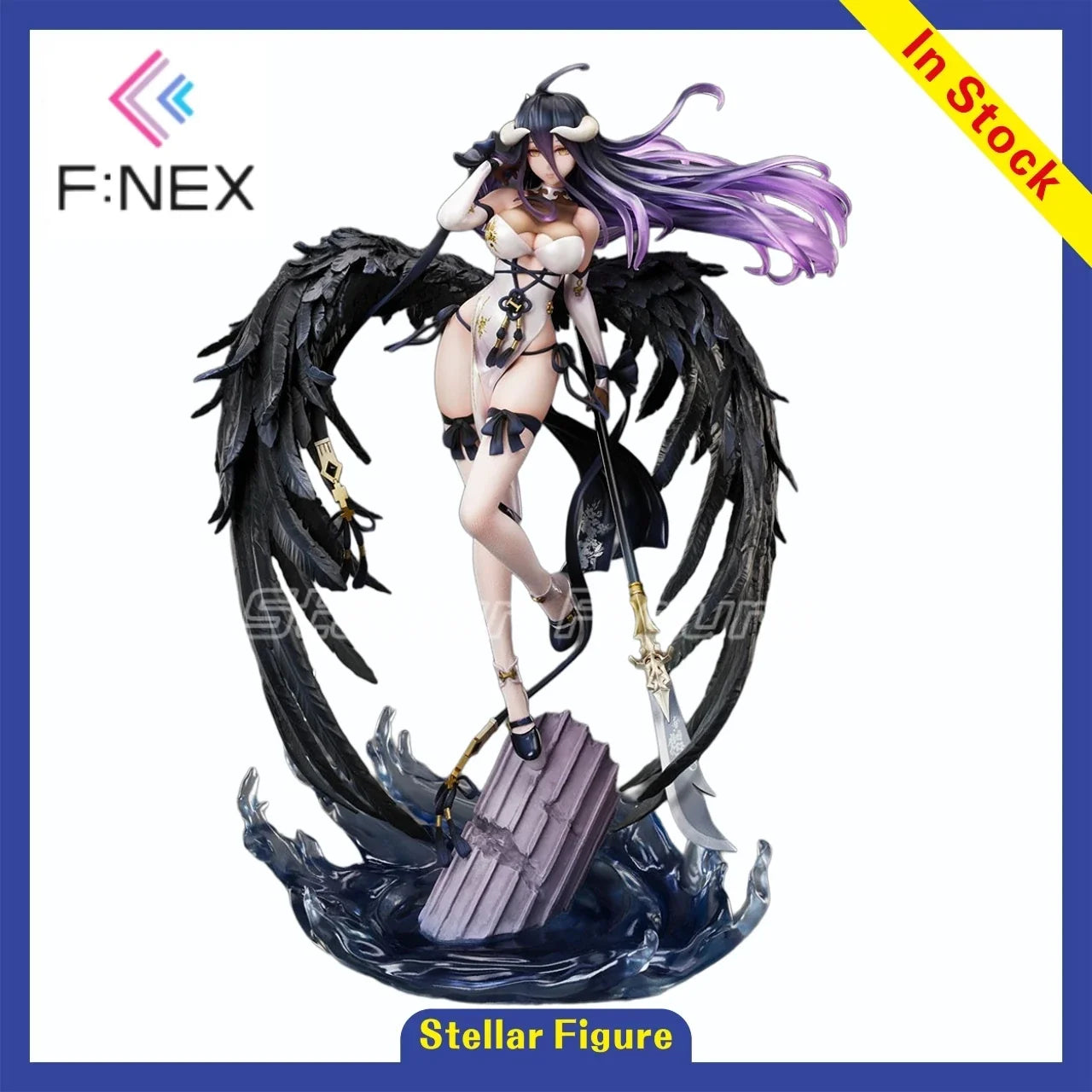 【SF】In Stock F:NEX OVER LORD Albedo 1/7 Scale Original Figures Collection Gift