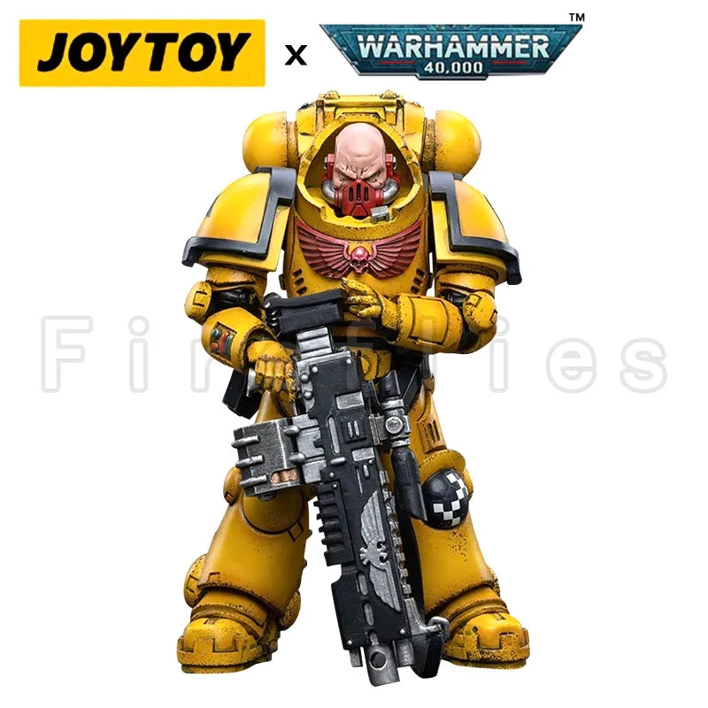 1/18 JOYTOY Action Figure (4PCS/SET) 40K Fists Heavy Intercessors Set Anime Model Toy