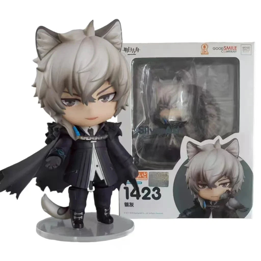 In Stock 100% Genuine GSC Arknights SilverAsh 1423 Game Character Anime Merchandise Gift Toy Collect ModelAction Figure