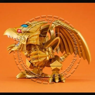 In Stock Original Genuine MegaHouse MEGATOON Yu-Gi-Oh Chibi Figure The Winged Dragon of Ra Collectible Toy