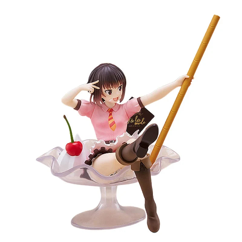 In Stock Genuine Original F:NEX TENITOL Fig À La Mode Cecily & Megumin A Blessing To This Wonderful World! Action Figure Dolls