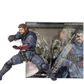 Kaiyodo Metal Gear Solid V Snake Action Figure Revoltech The Phantom Pain Snake Figurine PVC Collection Ornament Model Toys 15cm