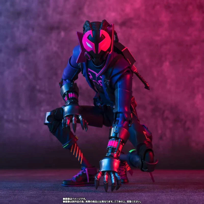 Bandai SHF Prowler Miles Morales Spider-Verse Marvel Actionfigur