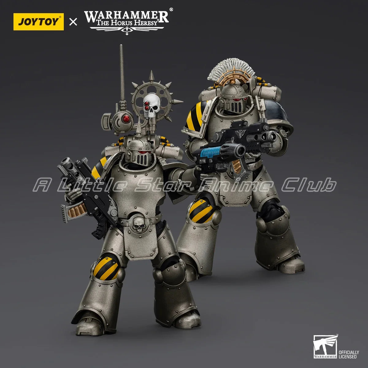 JOYTOY 1/18 Action Figure Warhammer The Horus Heresy Lron Warriors MKlll Tactical Sergeant Animation