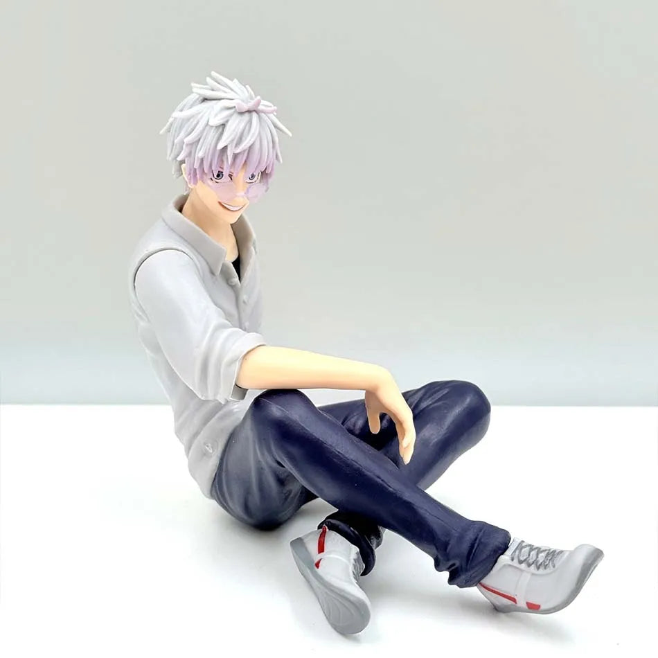 Hot Jujutsu Kaisen Mini Figures Satoru Gojo Figure Action Geto Suguru Figurine Q Version Anime Model PVC Collection Toys Statue